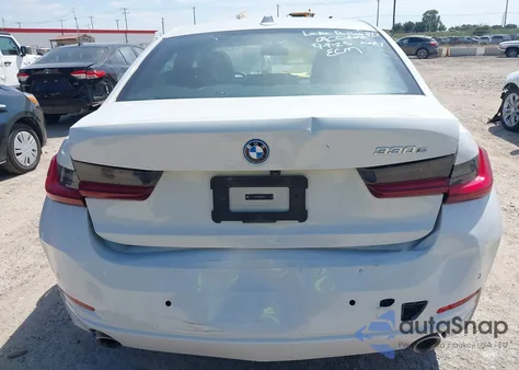 2024 BMW 3 Series 330E из США, поврежденный, VIN 3MW39FF03R8E18890